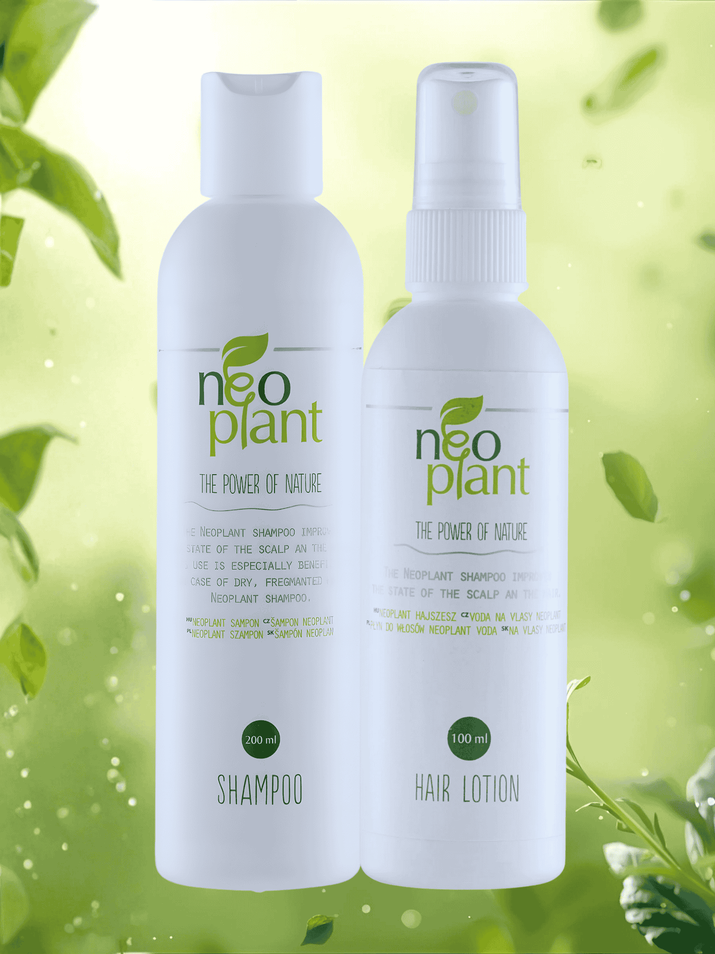Haj és hajbőr csomag - NEOPLANT natúr sampon és hajápoló egyben