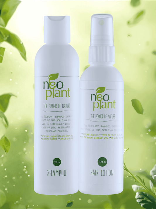 Haj és hajbőr csomag - NEOPLANT natúr sampon és hajápoló egyben